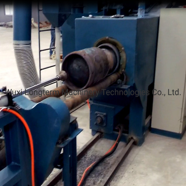 LPG Gas Cylinder Manufacturing Equipments Body Manufacturing Line Shot Blasting Machine