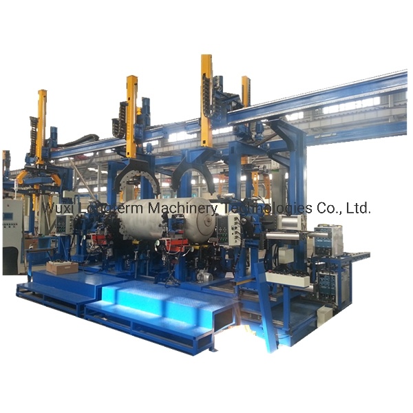 Full Automatic LNG Cylinder Outer Tank Circumferential TIG Welding Machine / Circumferential Seam Weler