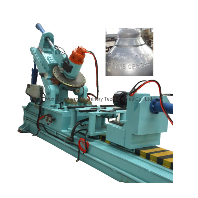 High Quality Steel Gas Seamless Cylinder Embossing/ Stamping Machine
