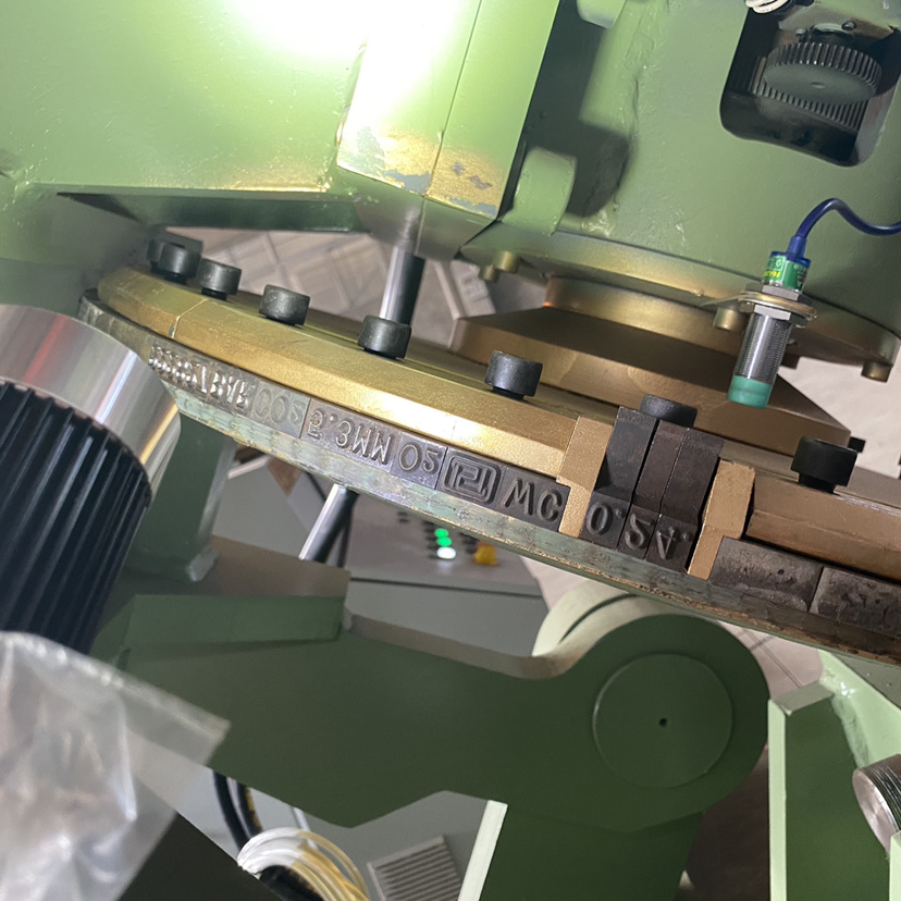 High Quality Steel Gas Seamless Cylinder Embossing/ Stamping Machine