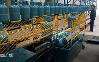 LPG Gas Cylinder Production Air Leakage Test Machine