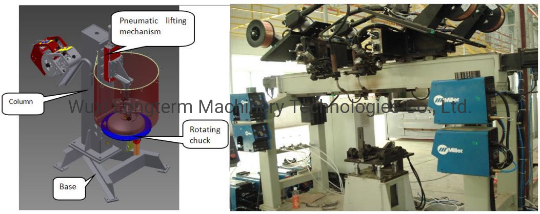 Wet Enamel Electric Water Heater Inner Tank Welding Production Line