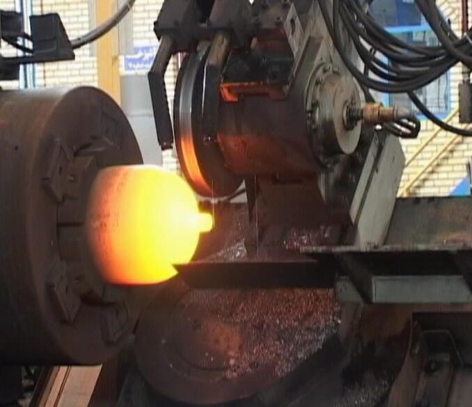 Industrial Gas Cylinder Hot Spinning Machine