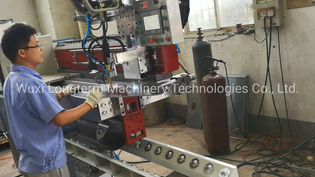 LPG Gas Cylinder Longitudinal Welding Machine for Production Line