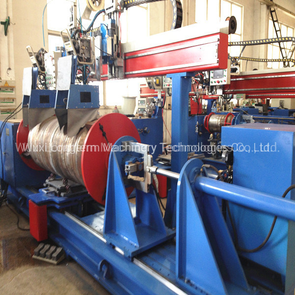 MIG Double Head Circumferential Welding Machine for Water Geyser/LPG Cylinder