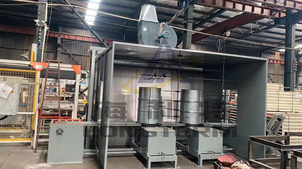Long Service Life Steel Drum Painting Booth, Spray Paint Booth