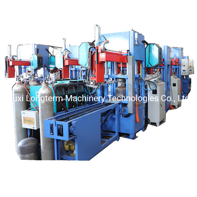 Empty LPG/LNG Gas Cylinder Circular/Circumferential/Girth Welding Machine Lathe, High Efficiency LPG Cylinder Seam Welder / Welding Machine~