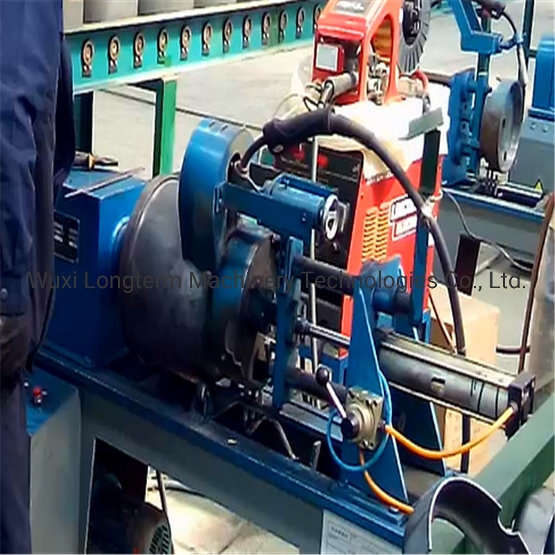 Semi-Automatic LPG Cylinder Bottom Base / Foot Ring Welding Machine / Production Line