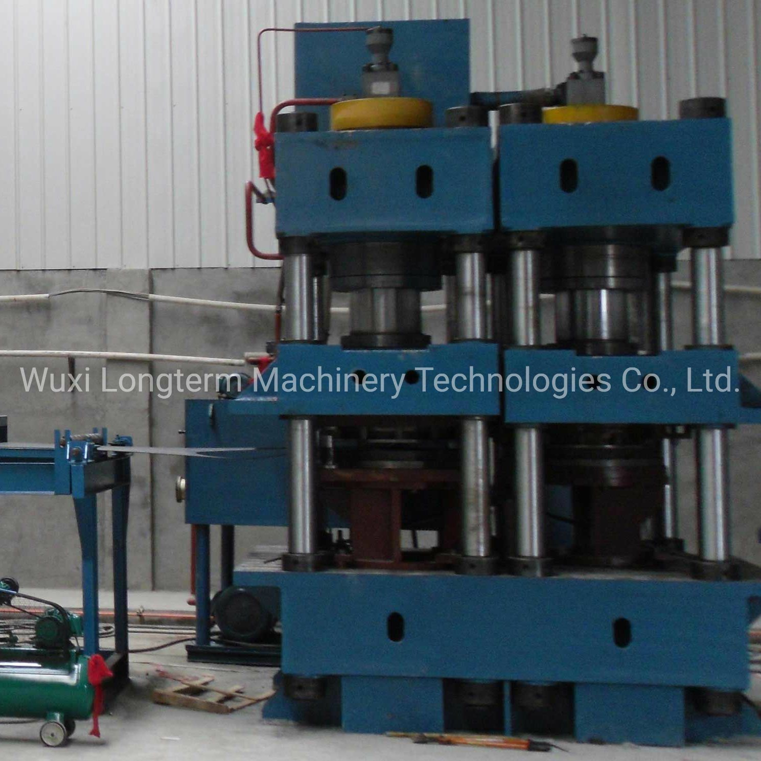 LPG Cylinder Round Sheet / Plate Hydraulic / Mechanical Blanking Line