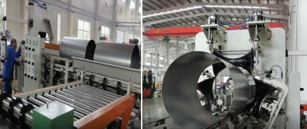 2000 Daily Capacity Standard Drum Horizontal Welding Machine