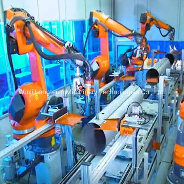 Automatic Heat Pump / Water Heater Inner Tank Mag Welding Machine