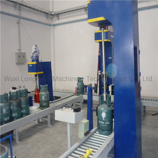 12/15/33/45kg LPG Gas Cylinder Automatic Recondition/Refurbishment Line Machinery^