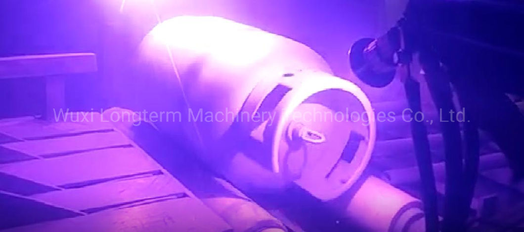 12kg LPG Gas Cylinder Automatic Zinc Metalizing/Coating Machine^