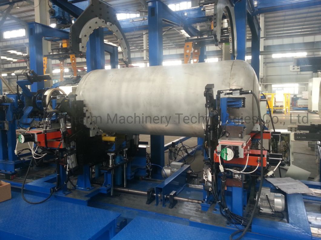 LNG Cylinder Assembly and Spot Welding Machine