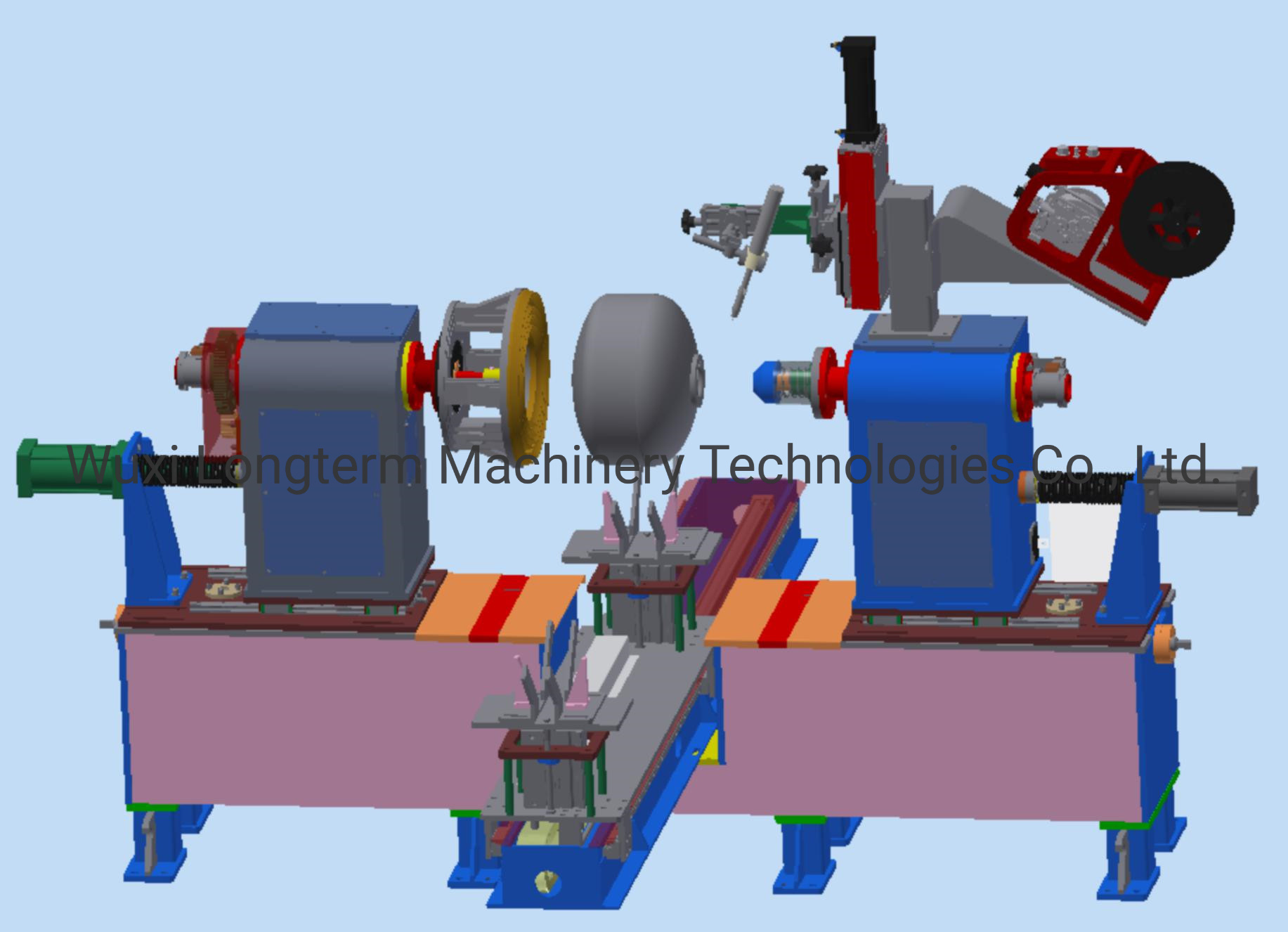 Stainless Steel Electric Water Heater Tank / Geyser TIG Circumference Welding Machine / Lathe*