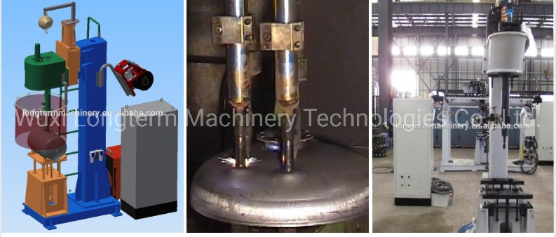 5kg 14kg 12.5kg 18kg 19kg 20kg 35kg Automatic LPG Gas Cylinder Body Circle Seam Welding Line for LPG Manufacturing Plant