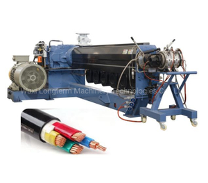 Full-Auto PE PVC Fiber Cable Sheathing Machine, Power Cable Extruding Machines^