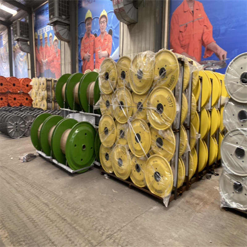 China Factory Flat Corrugated High Speed Metal Wire and Cable Bobbin/Spool/Drum/Reel