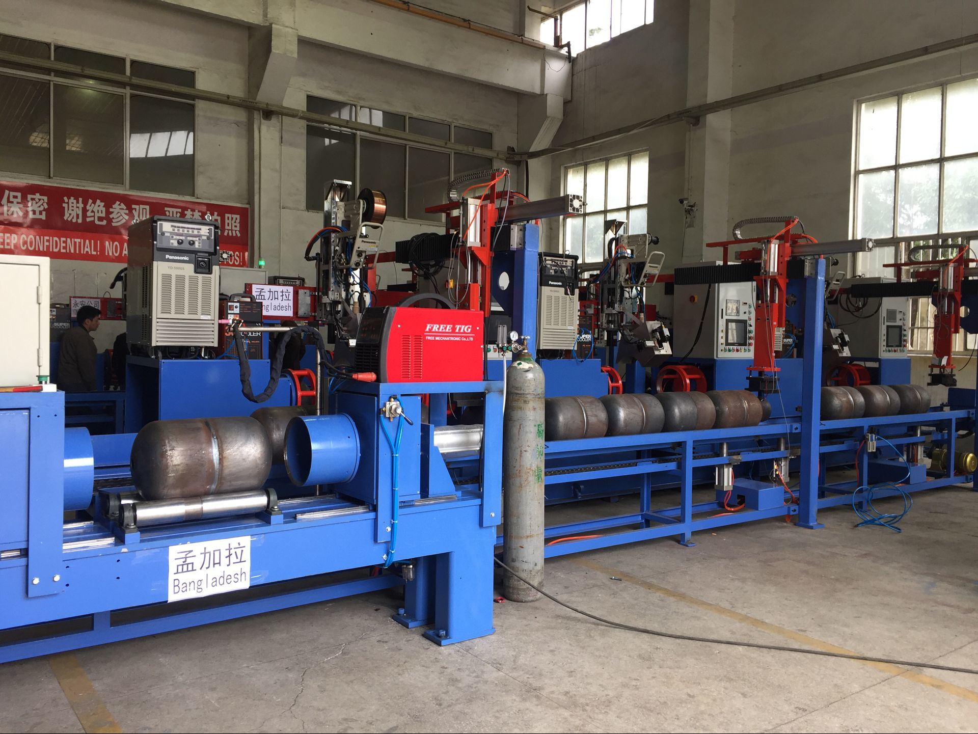 China Top Brand Automatic Steel Cylinder Circumferential Welding Machine