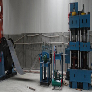 LPG Cylinder Body Manufacturing Line Decoiler, Straightening and Blanking Line