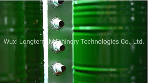 Customized Design Space Saving Layouts Spray Coating System for Steel Drum, Steel Drum Inner Outside Painting Booth!