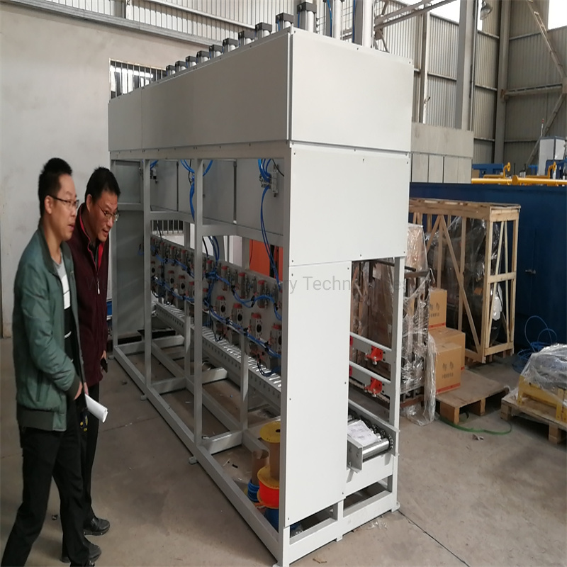 12 Station Hydrostatic Online Testing Machine, Automatic Water Pressure Testing Machinery^