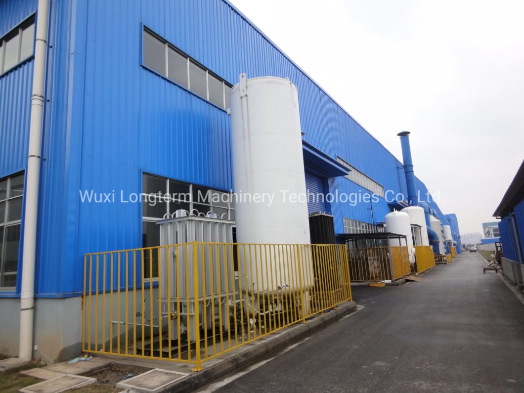 Cryogenic Dewar Pressure Vessel Tank Nitrogen Gas Cylinder