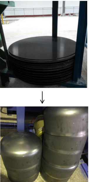 Deep Drawing Press/ Stretching Machine for LPG Cylinder Production~
