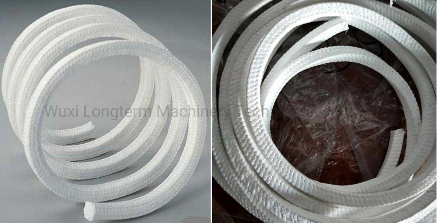 White Pure PTFE Packing White Gland Packing PTFE Seal Making Machine