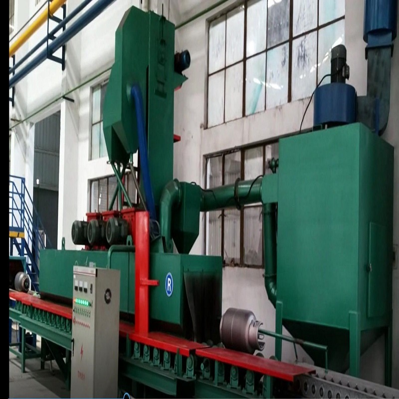 Automatic LPG Gas Cylinder Shot Blasting Machine, Sandblasting Equipment