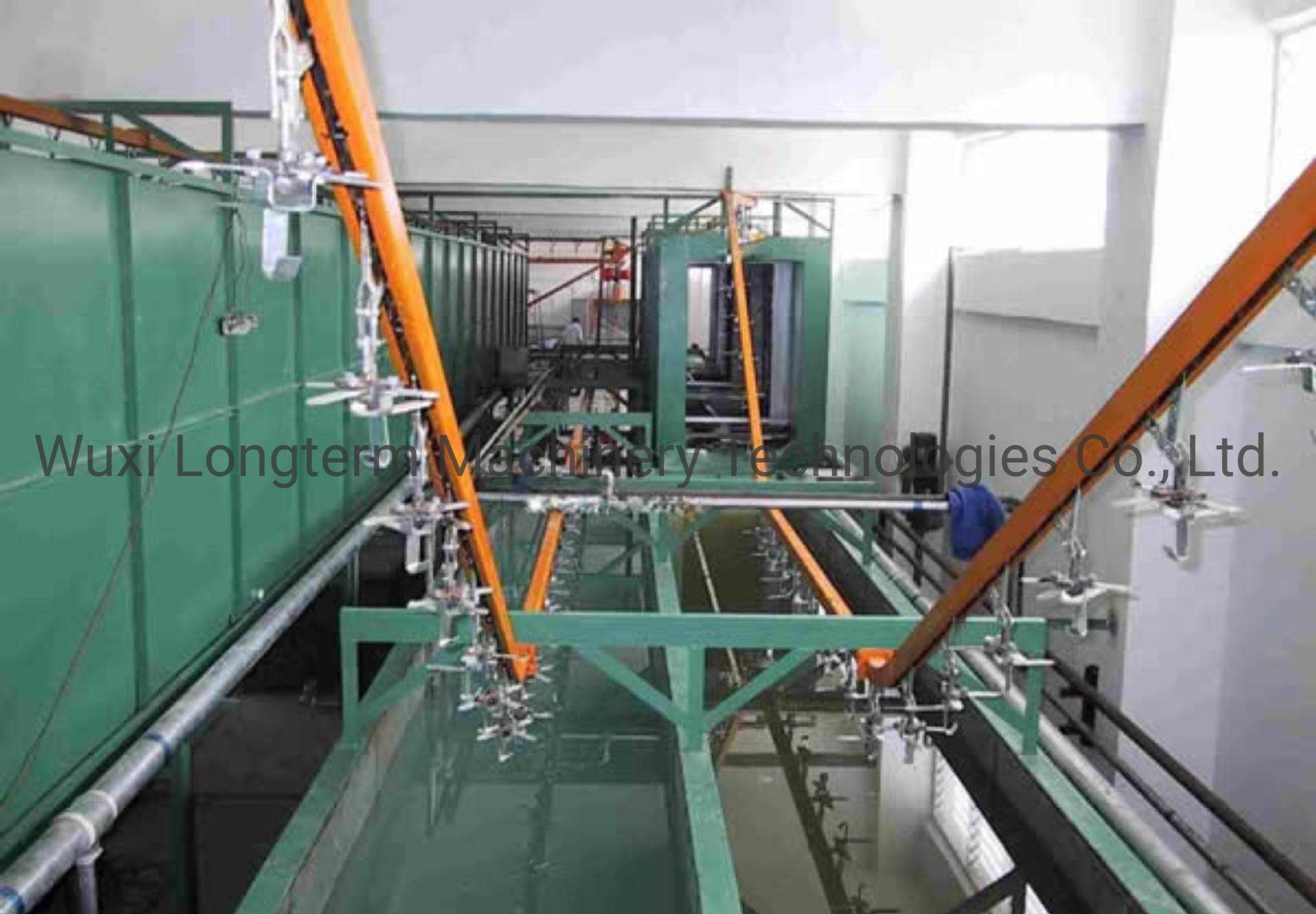 High Efficiency Powder Coating Line Especially for Car Wheels