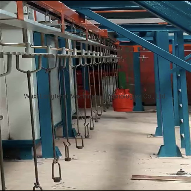 Fully Automatic LPG Gas Cylinder Powder Coating Line with Curing Oven