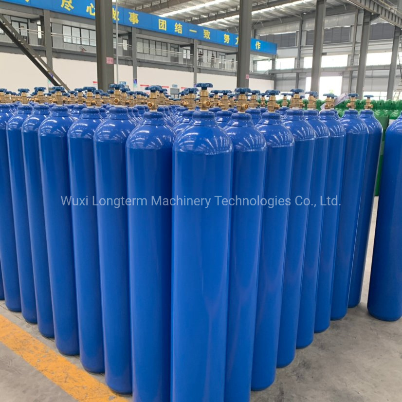 China Manufacture 10L Seamless Oxygen Gas Cylinder for Medical Use~