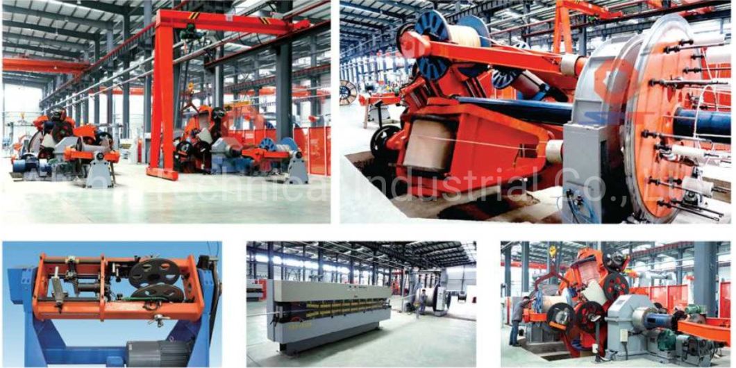 High Speed Tubular Wire-Stranding Machine for Multiplied Copper Wire^