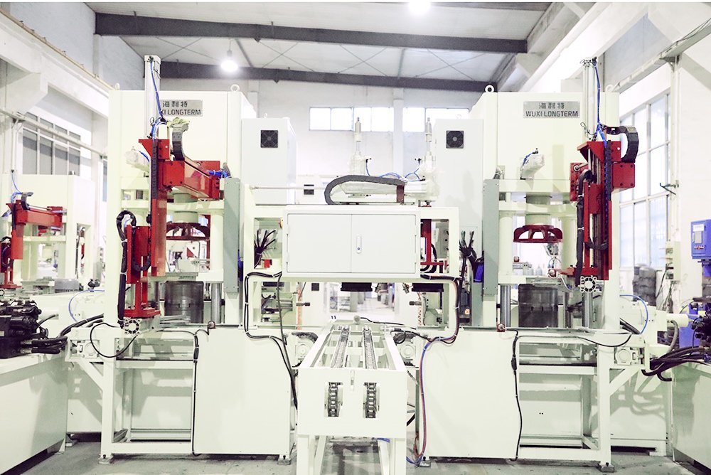 LPG Cylinder Production Upper Shell Trimming Cutting Machine