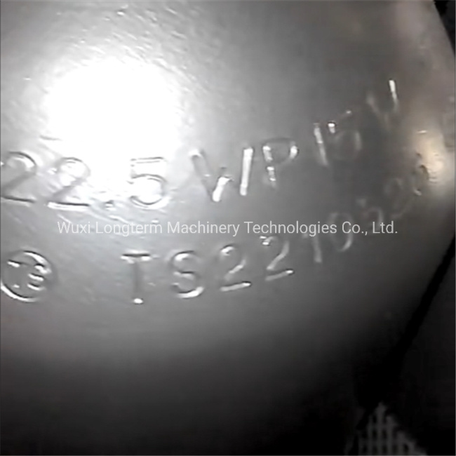 Automatic CNG Gas Cylinder Embossing, Oxygen Cylinder Neck Coding/Marking Machine^