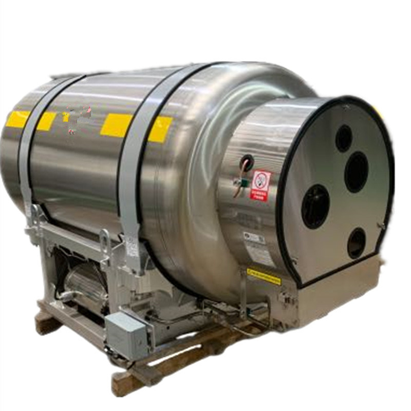 Durability Vehicle Cryogenic Storage Tank Liquid Nitrogen Natural Gas Cylinder