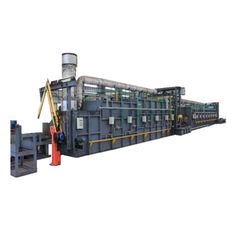 Wb Type Walking Beam Heat Treatment Line Hardening Quenching Tempering Gas Furnace