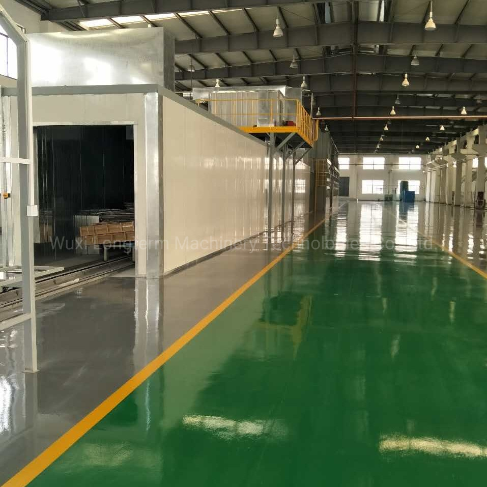 High Pressure CNG Cylinders Powder Coating Line Spray Painting Booth^