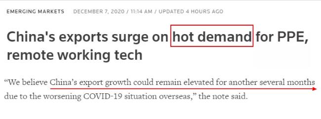 hot demand