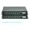 Telephone portand Ethernet interface Fiber transceiver