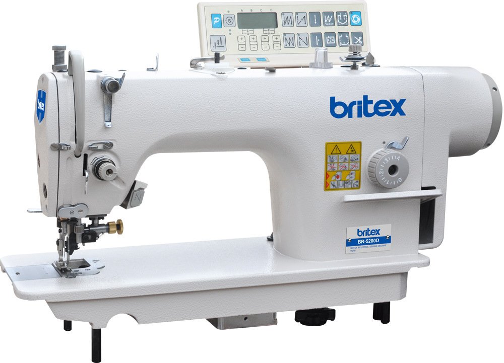 Br-5200d High Speed Side Cutter Lockstitch Sewing Machine