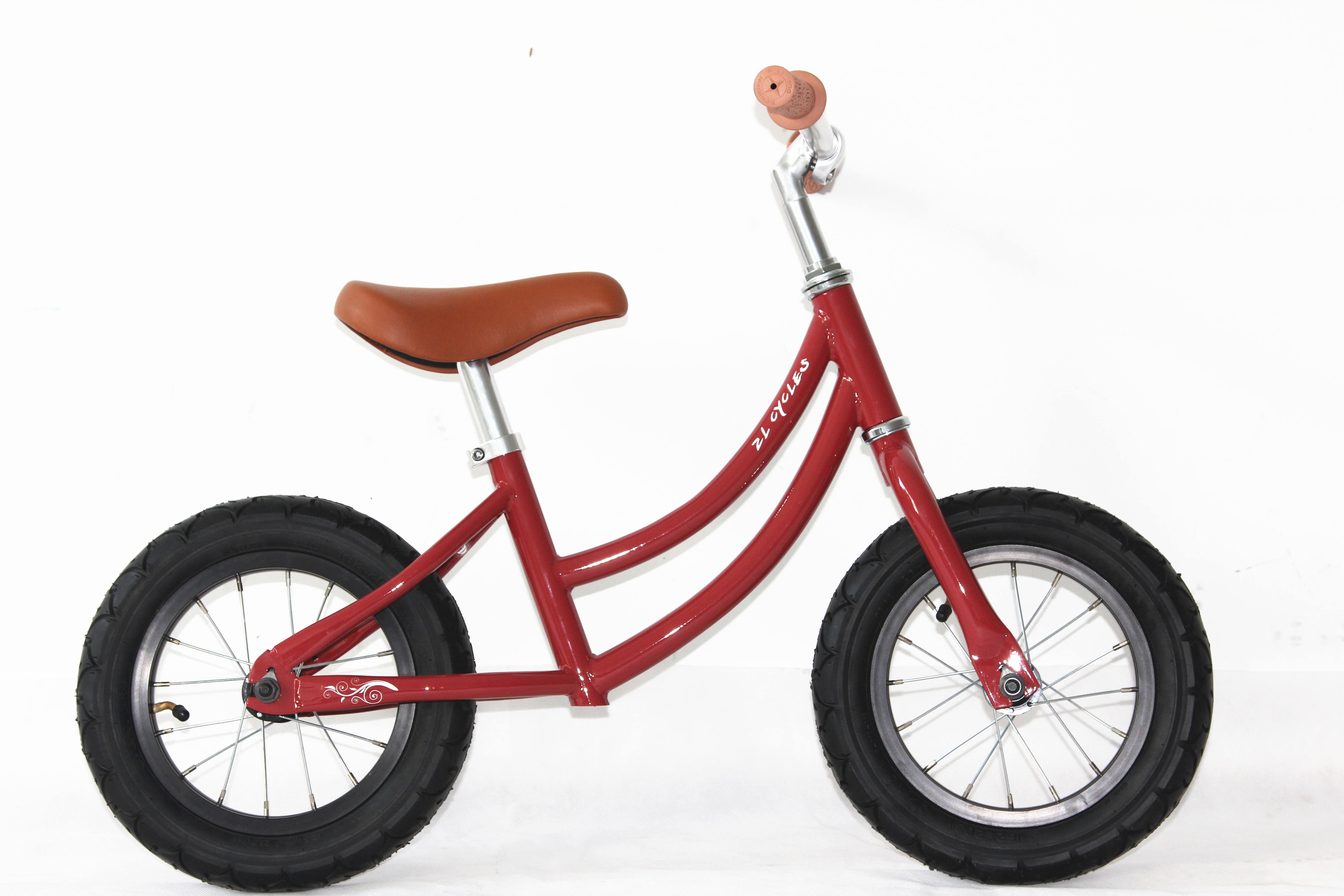 girls balance bike with basket