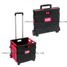 Plastic Folding Shopping Cart (FC401KP)