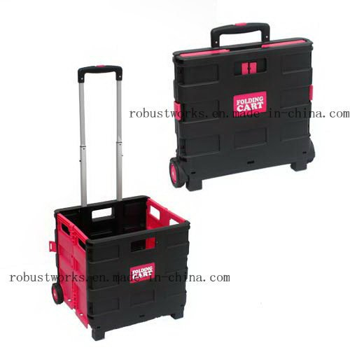 Plastic Folding Shopping Cart (FC401KP)