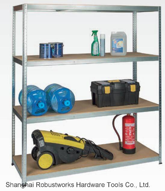 5 Tiers Galvanized Metal Rack Storage Shelf (9040-175)