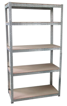 5 Tiers Galvanized Metal Shelf (9040-175)