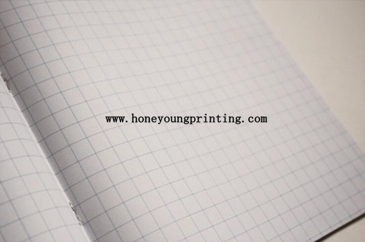 A4 staple binding 10*10 square exercise book