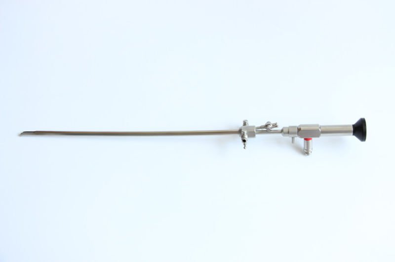 30deg 4X380mm Veterinary Artifical Insemination Cystoscope with Sheath