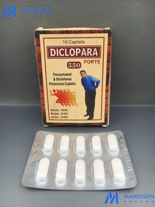 Paracetamol & Diclofenac Potassium Caplet